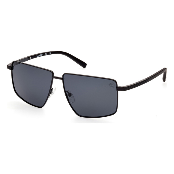 NWT TIMBERLAND TB9286 02D 59 Matte Black Sunglasses - Picture 1 of 4